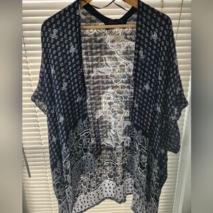 Loft 'Kimono Style' Open Shawl